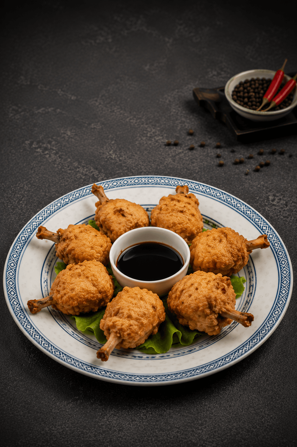 酥脆热前菜
